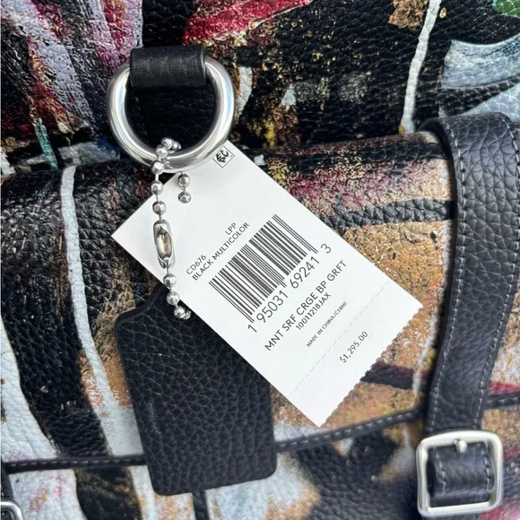 Coach Mint + Serf Backpack BNWT - Picture 6 of 7